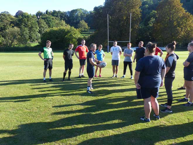 Monkton hosts Bath Spa students for a coaching session